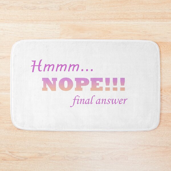 Item preview, Final Answer designed and sold by CatsArtStore.