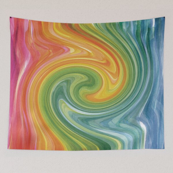 Item preview, Colorful Rainbow Swirl designed and sold by Alexandria Levin.