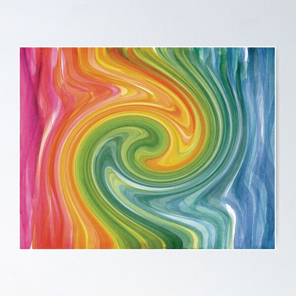 Item preview, Colorful Rainbow Swirl designed and sold by Alexandria Levin.