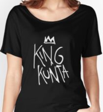 King Kunta Tee White | Kendrick Lamar Women's Relaxed Fit T-Shirt