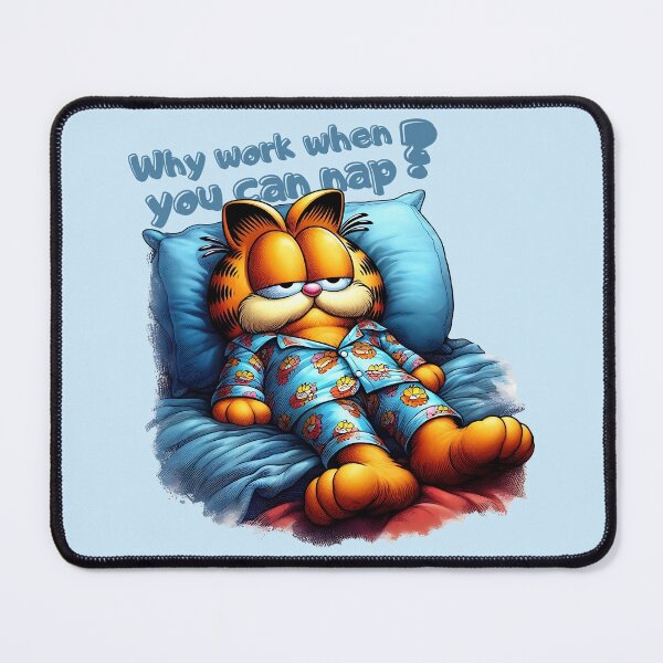 Item preview, Garfield Why Work When You Can Nap?  designed and sold by Pactheman.