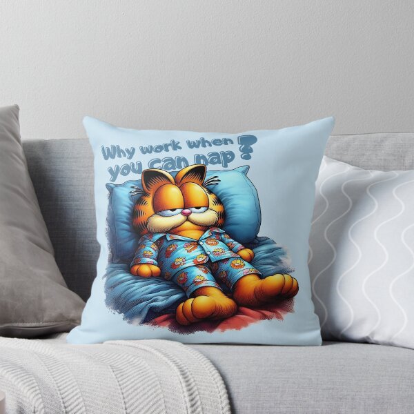Item preview, Garfield Why Work When You Can Nap?  designed and sold by Pactheman.