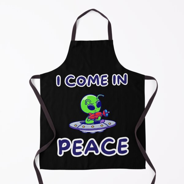 Item preview, Playful little Alien Peace, A Fun and Quirky Design designed and sold by impressionofmel.
