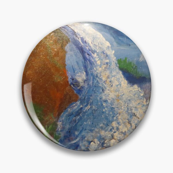 Item preview, waterfall Painting designed and sold by DesignsbyAunt.
