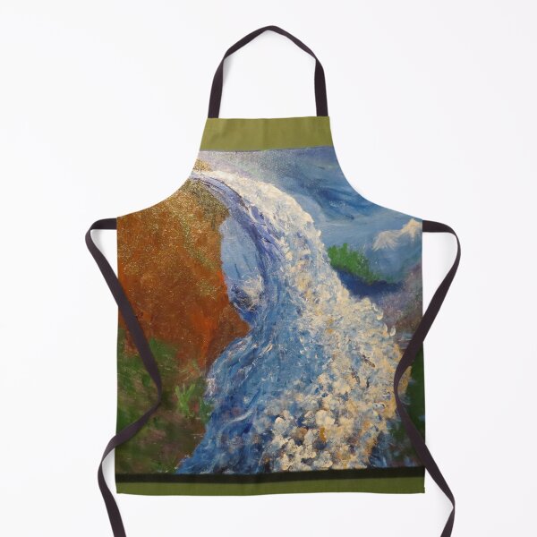 Item preview, waterfall Painting designed and sold by DesignsbyAunt.