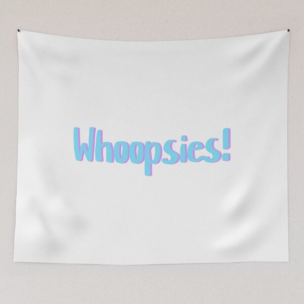 Item preview, Whoopsies! Blue Whoops designed and sold by PMCreative.
