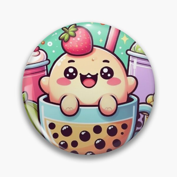Item preview, Strawberry Bubble Tea designed and sold by Artetejido.
