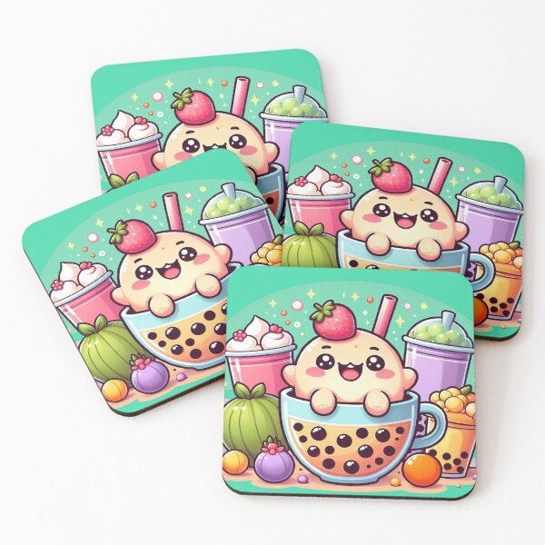 Item preview, Strawberry Bubble Tea designed and sold by Artetejido.