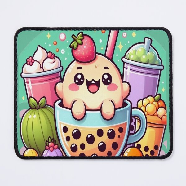 Item preview, Strawberry Bubble Tea designed and sold by Artetejido.