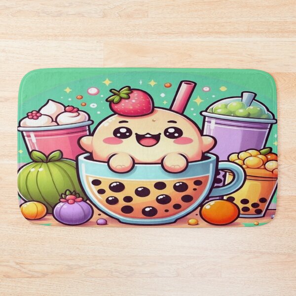 Item preview, Strawberry Bubble Tea designed and sold by Artetejido.