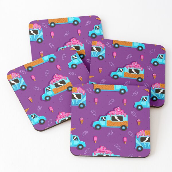 Item preview, Joyful summer with ice cream truck designed and sold by Lozovytska.