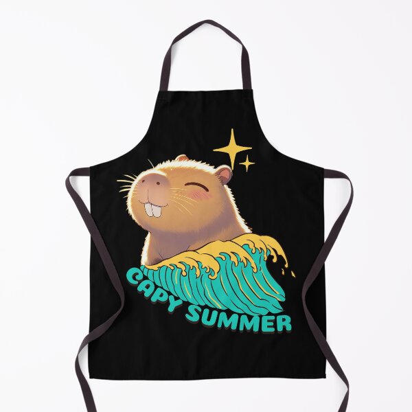 Item preview, Capy Summer - Kawaii Capybara Gift designed and sold by InkyGenies.