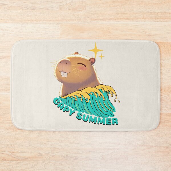 Item preview, Capy Summer - Kawaii Capybara Gift designed and sold by InkyGenies.