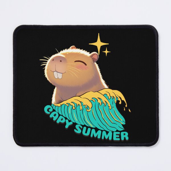 Item preview, Capy Summer - Kawaii Capybara Gift designed and sold by InkyGenies.