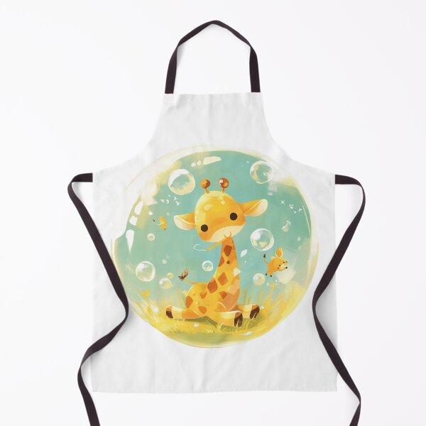 Item preview, Giraffe // Cute Giraffe art // kids // children // Bubbles designed and sold by SMARTKIT  DESIGNAGENCY.