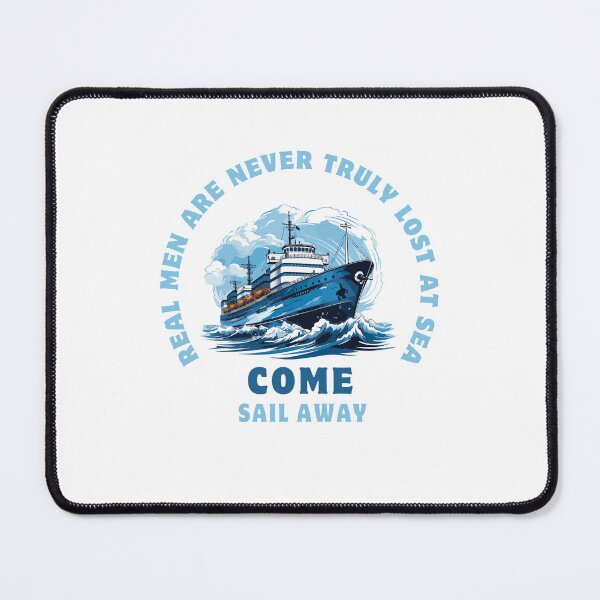 Item preview, Real Men at Sea designed and sold by jdubxx.