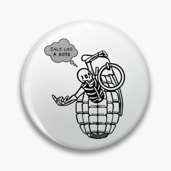 Item preview, Calm like a bomb designed and sold by Wildside  Kult.