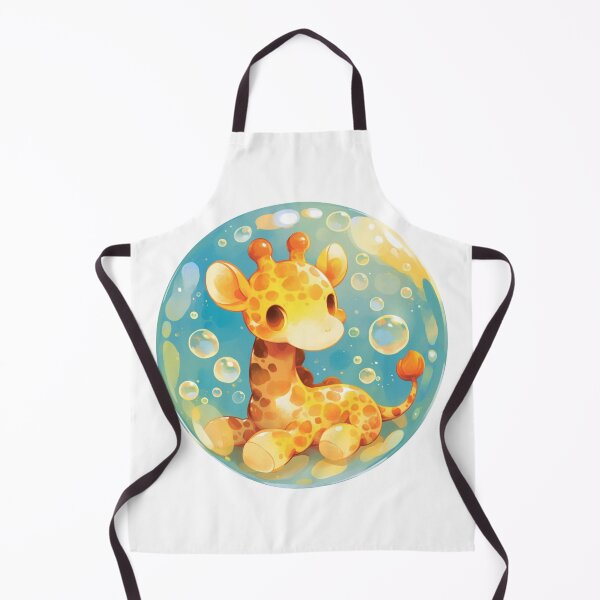 Item preview, Giraffe // Cute Giraffe art // kids // children // Bubbles designed and sold by SMARTKIT DESIGNAGENCY.