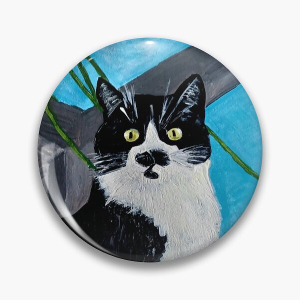 Item preview, Spud, the Cat with a "Tash" has been immortalised (In his happy place!) designed and sold by dawnsm.