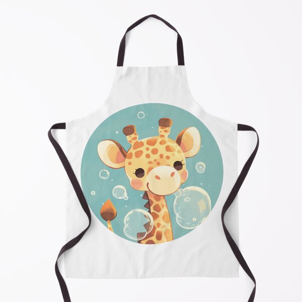 Item preview, Giraffe // Cute Giraffe art // kids // children // Bubbles designed and sold by SMARTKIT DESIGNAGENCY.