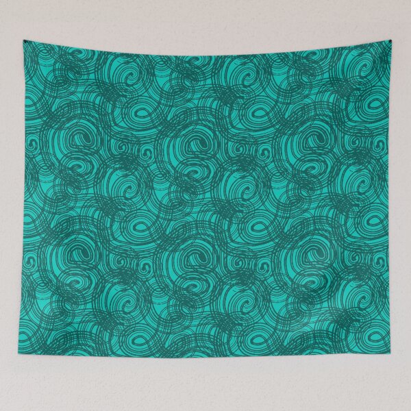 Item preview, Teal Currents designed and sold by farreystudio.