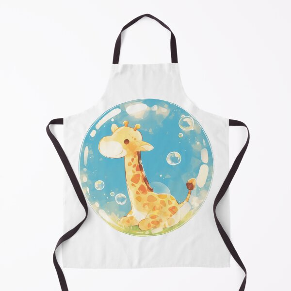 Item preview, Giraffe // Cute Giraffe art // kids // children // Bubbles designed and sold by SMARTKIT DESIGNAGENCY.
