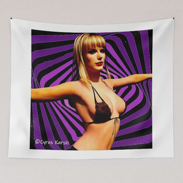 Item preview, A Painting of Taylor Swift Illustrating Her Song "Death By A Thousand Cuts" designed and sold by Cyrus777.