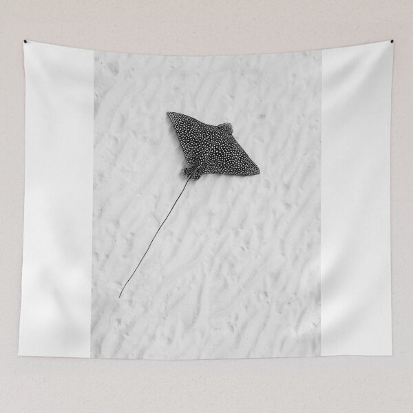 Item preview, Black and White Eagle Ray designed and sold by icemanphotos.