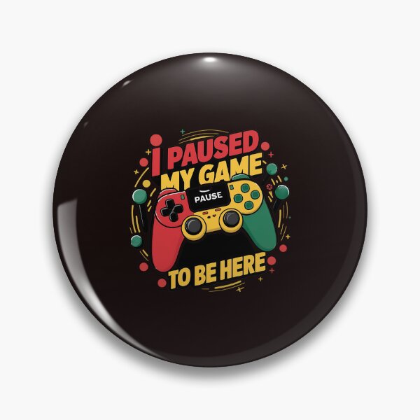 Item preview, I Paused My Game To Be Here : Celebrate Juneteenth 2024 In Style! designed and sold by elynne9.