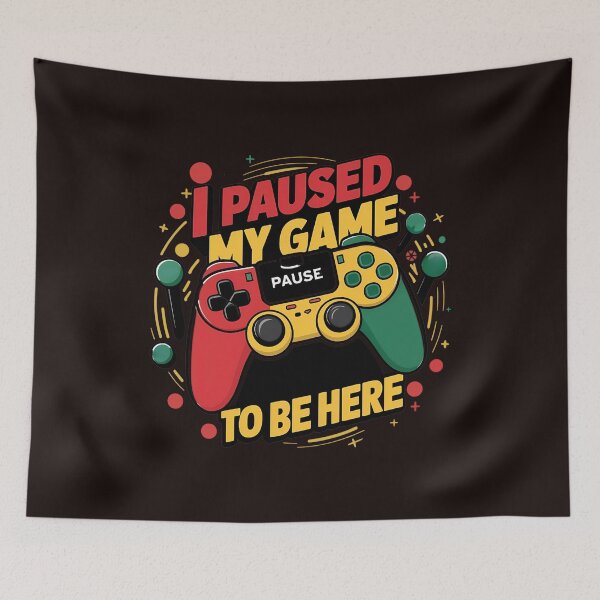 Item preview, I Paused My Game To Be Here : Celebrate Juneteenth 2024 In Style! designed and sold by elynne9.