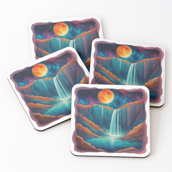 Item preview, Waterfall filling the cosmos designed and sold by CreativPurpose.