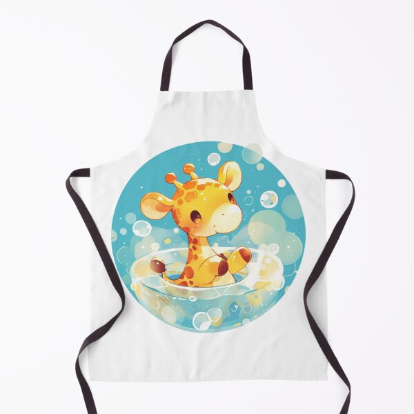 Item preview, Giraffe // Cute Giraffe art // kids // children // Bubbles designed and sold by SMARTKIT DESIGNAGENCY.