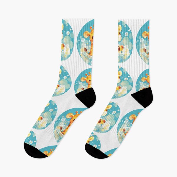Item preview, Giraffe // Cute Giraffe art // kids // children // Bubbles designed and sold by SMARTKIT  DESIGNAGENCY.