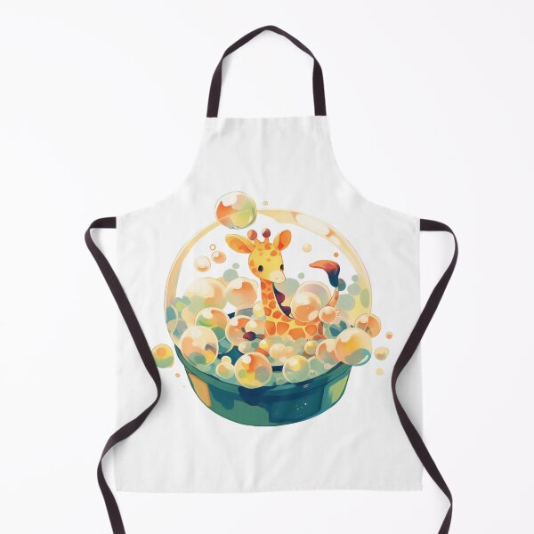 Item preview, Giraffe // Cute Giraffe art // kids // children // Bubbles designed and sold by SMARTKIT DESIGNAGENCY.
