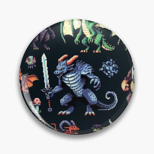Item preview, Skyrim Creatures Pixel Art designed and sold by Jake-Carter0.
