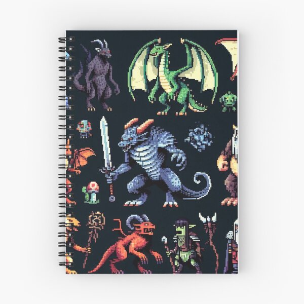 Item preview, Skyrim Creatures Pixel Art designed and sold by Jake-Carter0.