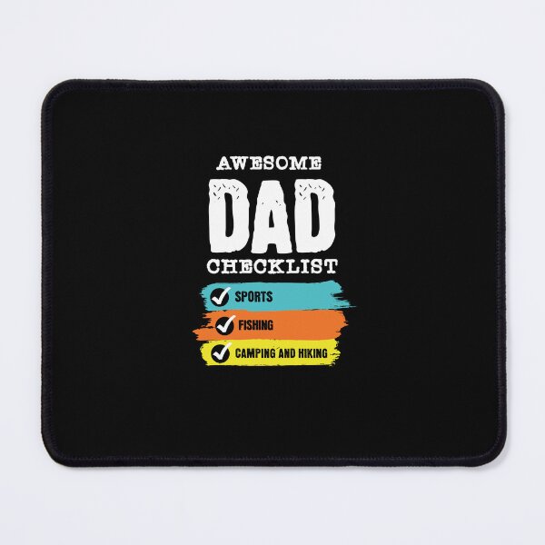 Item preview, Awesome Dad Checklist T-Shirt designed and sold by BlueGoldArt.