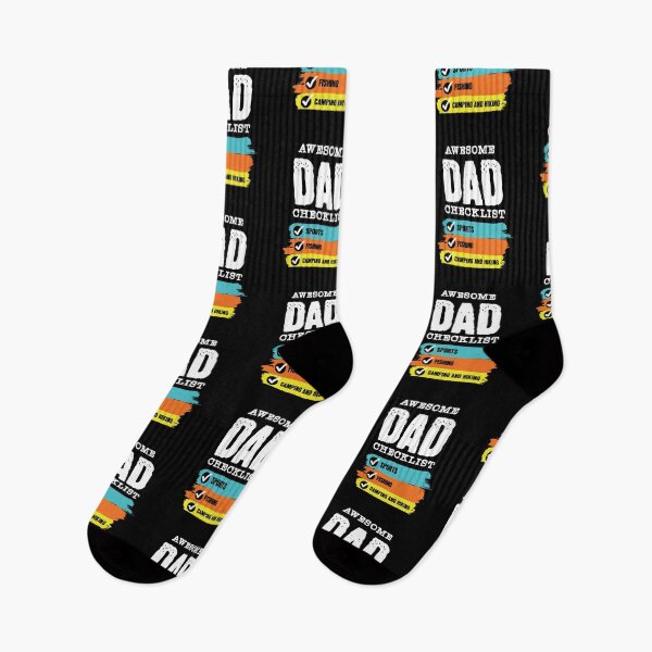 Item preview, Awesome Dad Checklist T-Shirt designed and sold by BlueGoldArt.