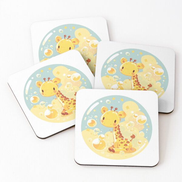 Item preview, Giraffe // Cute Giraffe art // kids // children // Bubbles designed and sold by SMARTKIT  DESIGNAGENCY.
