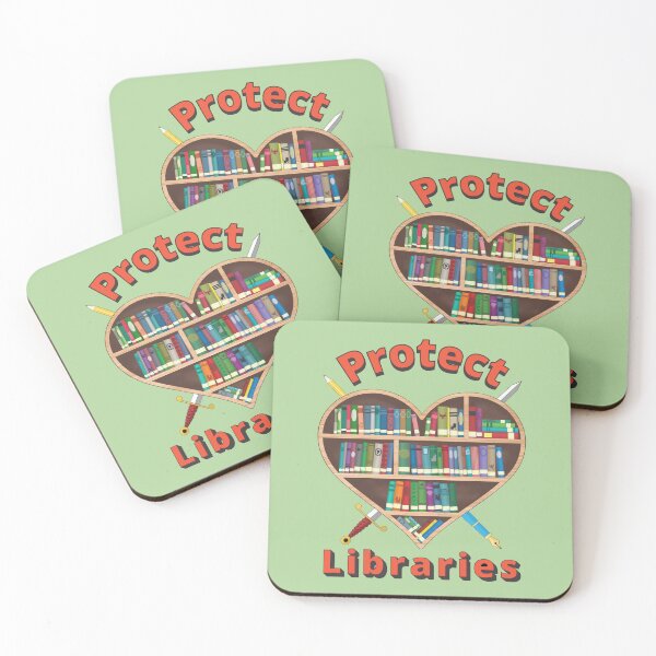 Item preview, Protect Libraries designed and sold by LibraryFriends.