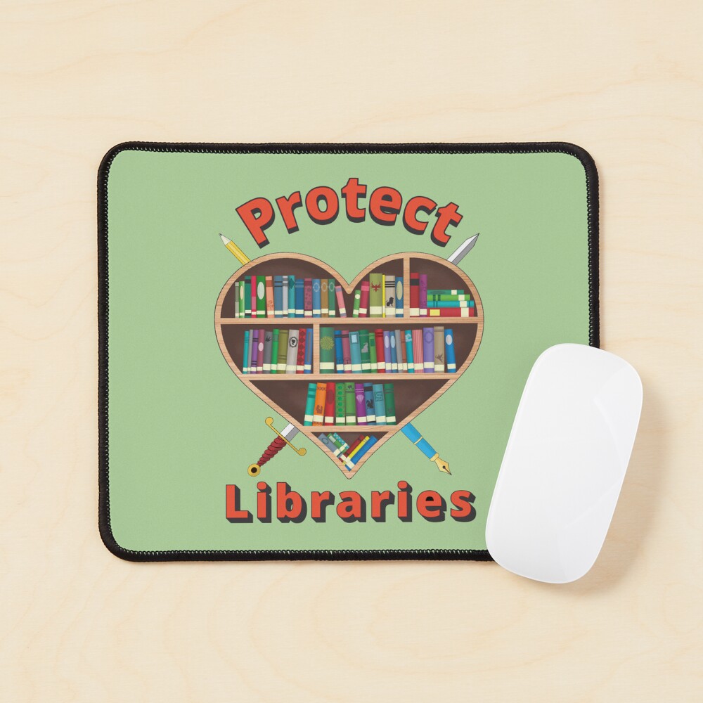 Item preview, Mouse Pad designed and sold by LibraryFriends.