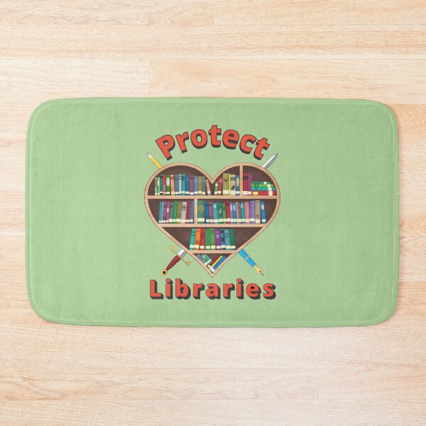 Item preview, Protect Libraries designed and sold by LibraryFriends.