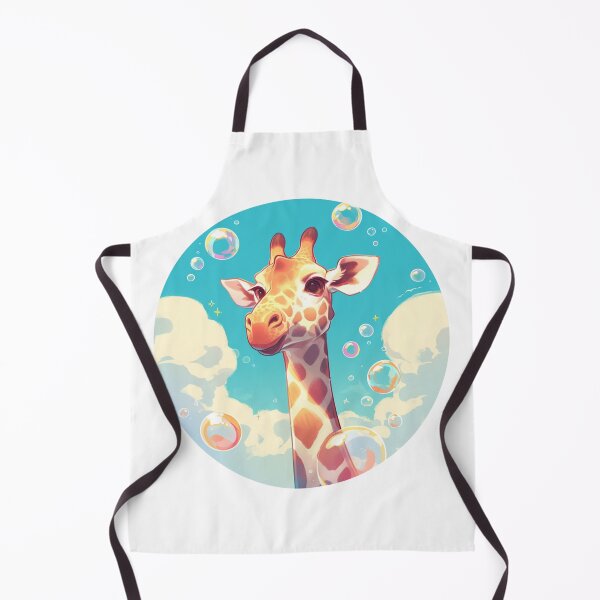 Item preview, Giraffe // Cute Giraffe art // kids // children // Bubbles designed and sold by SMARTKIT DESIGNAGENCY.