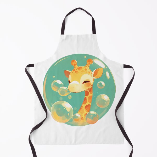 Item preview, Giraffe // Cute Giraffe art // kids // children // Bubbles designed and sold by SMARTKIT DESIGNAGENCY.