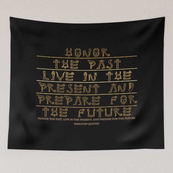 Item preview, Honor the past, live in the present, and prepare for the future designed and sold by ShabayekShop.