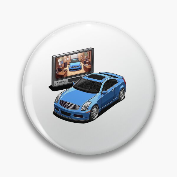 Item preview, Infiniti G35 Sticker Design designed and sold by Slammed Sketches.