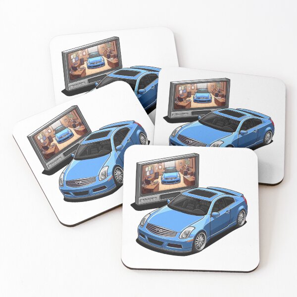 Item preview, Infiniti G35 Sticker Design designed and sold by Slammed Sketches.