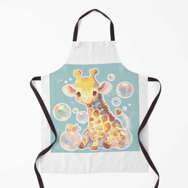 Item preview, Giraffe // Cute Giraffe art // kids // children // Bubbles designed and sold by SMARTKIT DESIGNAGENCY.