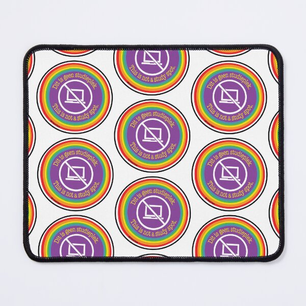 Item preview, This is not a study spot/ Dit is geen studieplek Pride! designed and sold by Heya Taya.