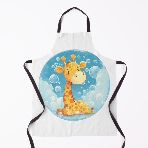 Item preview, Giraffe // Cute Giraffe art // kids // children // Bubbles designed and sold by SMARTKIT DESIGNAGENCY.